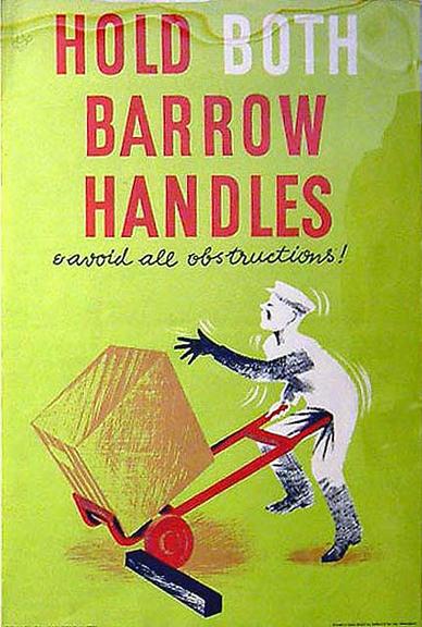 Hold Both Barrow Handles