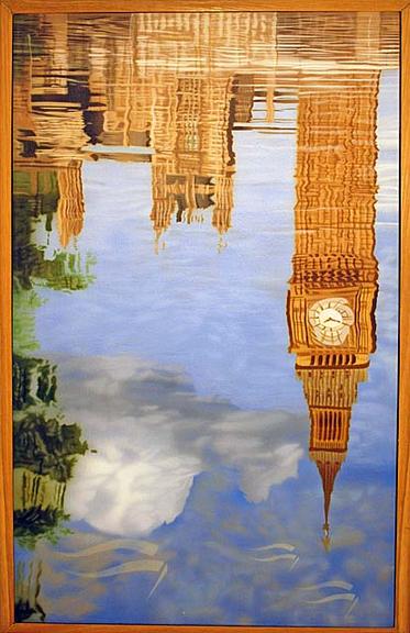 Westminster Reflected (painting; poster artwork)