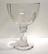 Glass commemorative goblet, 'Rocket'