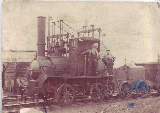 Hetton Colliery Locomotive (photograph)