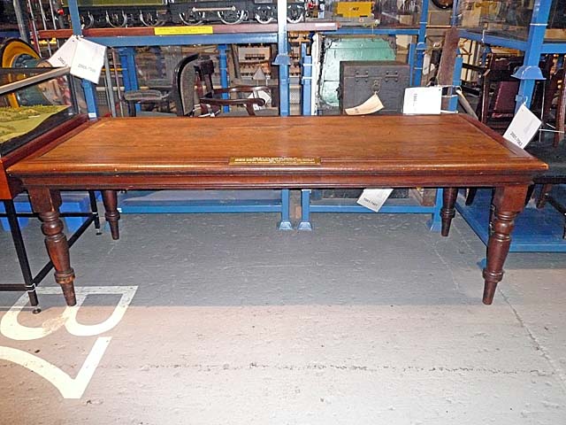 Table, formerly the property of George Stephenson (table)