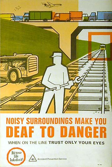 Noisy Surroundings Make You Deaf to Danger (poster)