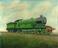 NER 4-4-2 locomotive (painting; oil painting)