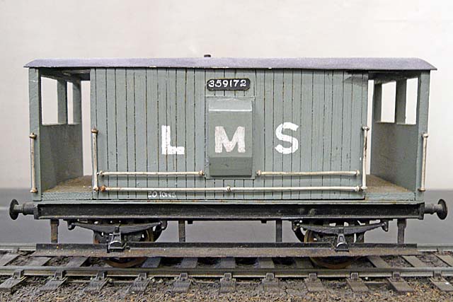 London Midland & Scottish Railway brake van No. 359172