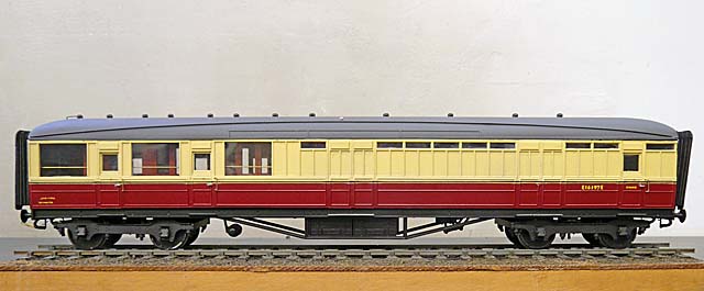 London & North Eastern Railway 3rd class brake No. E16197E