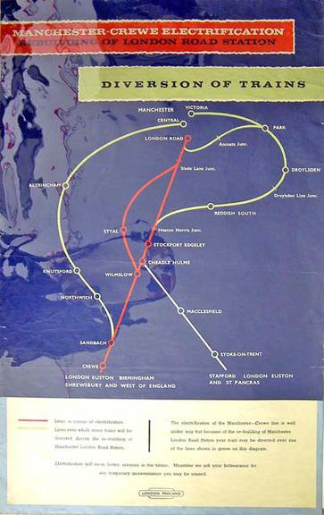 Manchester-Crewe Electrification (poster)