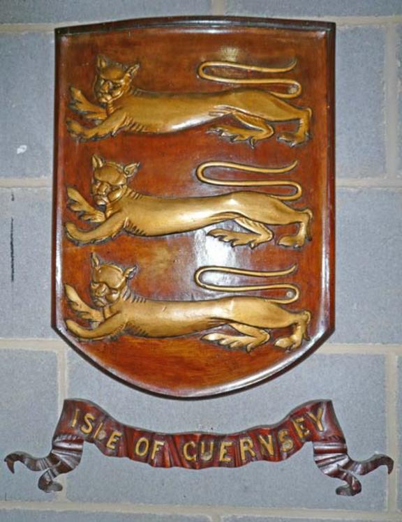 Crest and scroll, Southern Railway - Isle of Guernsey