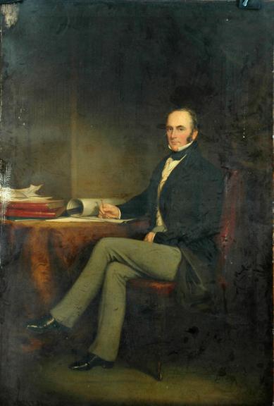 George Carr Glyn, first Lord Wolverton (painting; oil painting; portrait)