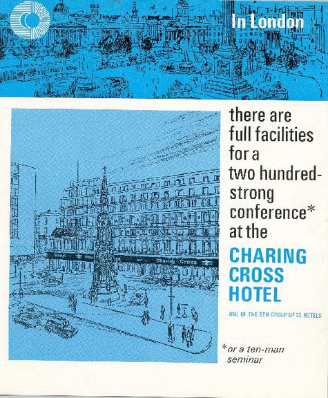 in london there are full facilities for a two hundred strong conference at the charing cross hotel