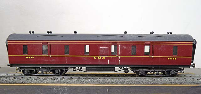 London Midland & Scottish Railway full brake No. 30426 (model railway carriage)