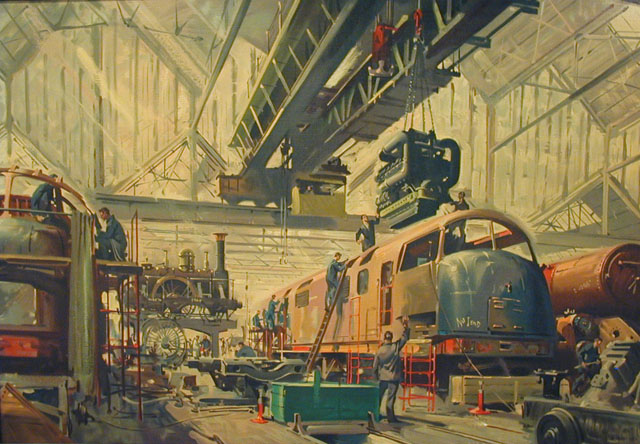 Poster, British Railways, Progress