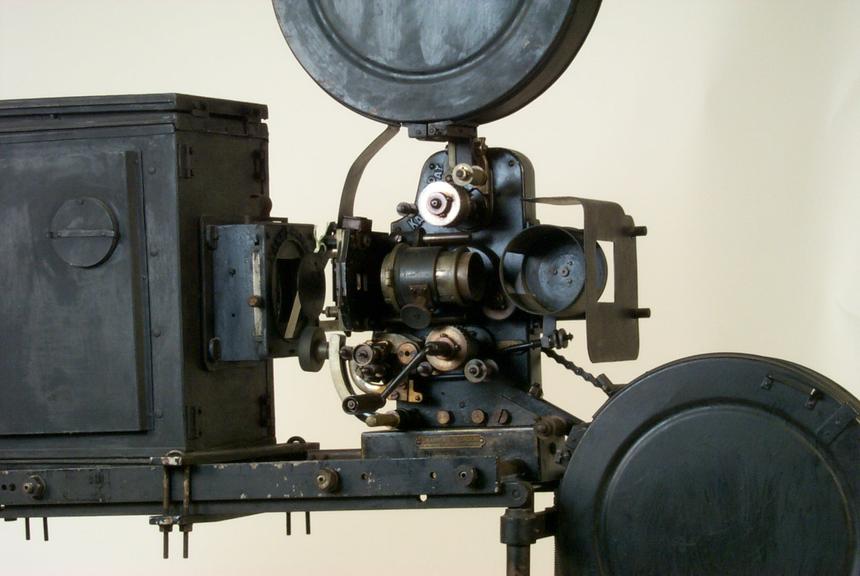 Kamm Cine Projector on Table Stand