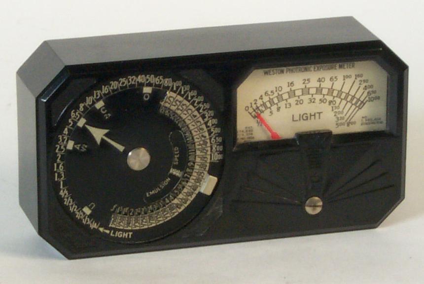 Weston Photronic Exposure Meter Model 650
    An octagonal-shaped