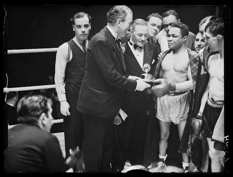 Henry Armstrong
    A photograph of boxer Henry Armstrong