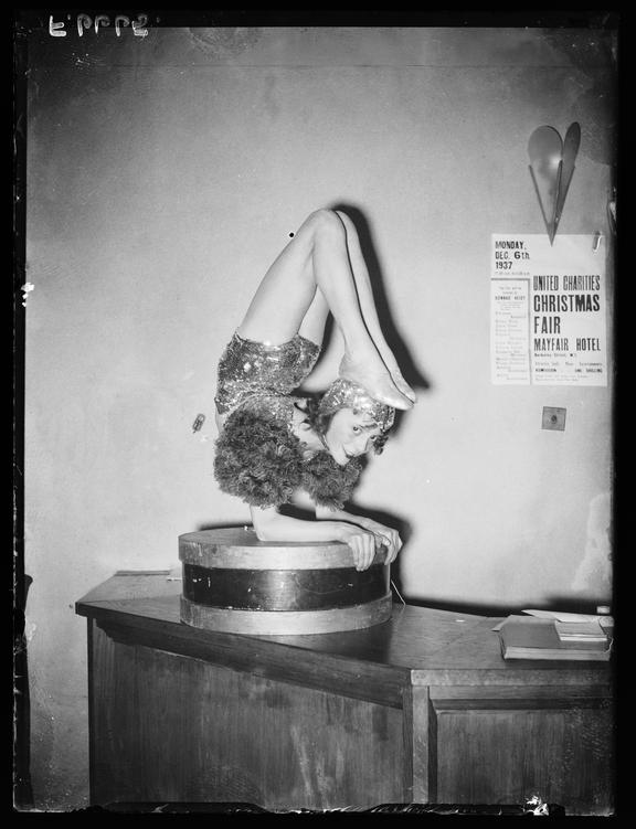 Young gymnast performing for a competition
    A photograph of 12