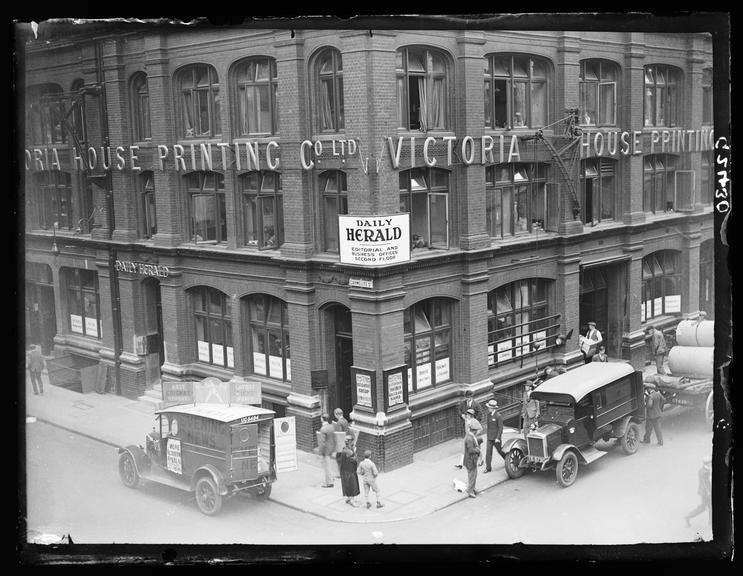 Daily Herald building
    A photograph of the exterior of the