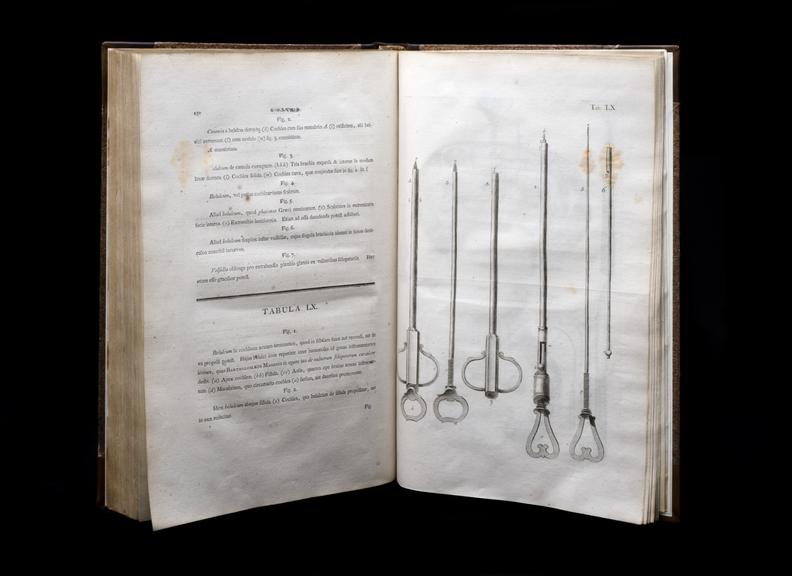 'Military Surgical Instruments', published Vienna, Austria, 1782