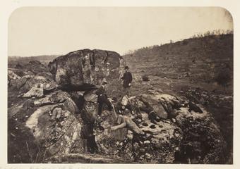 Gettysburg - 3rd Day. Rocks Opposite Little Round Top Hill