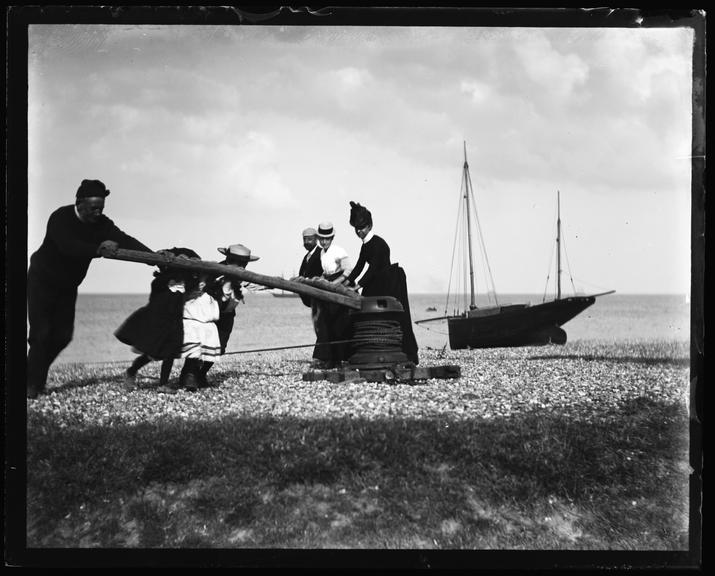 Turning Capstan at Deal