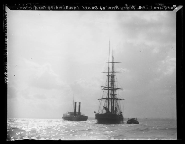 'Barquentine 'Mary Ann' Of Dover In A Sinking Condition'