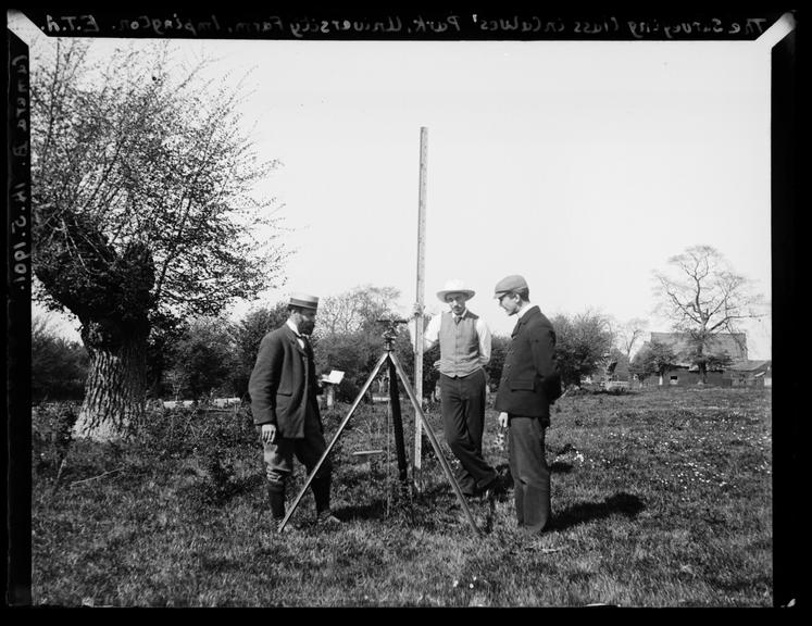 'The Surveying Class in Calves Park