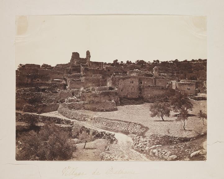 'Village de Bethanie'
    A photograph of the vilage of Bethany