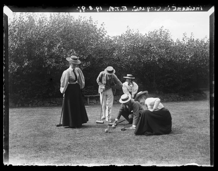 Incident in Croquet Match