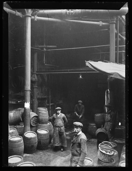 Men at Work in the London Brewery