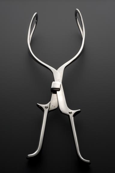 Keilland obstetrical forceps, stainless steel