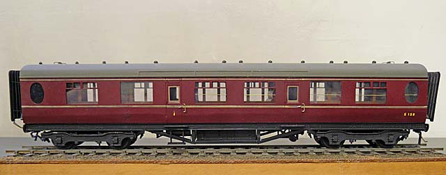 London & North Eastern Railway mainline corridor No. E158 in BR livery