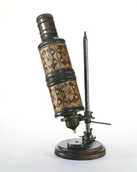 Replacement objective lens for microscope made by Christopher Cock, 1675