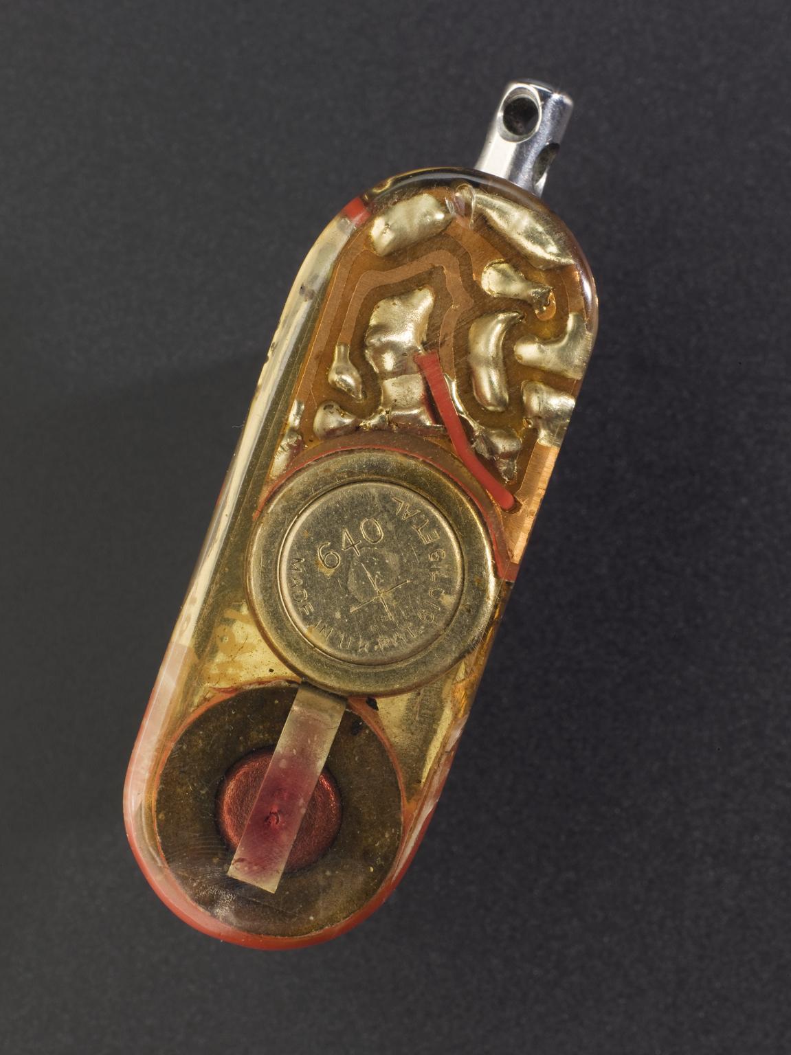 Old Design Pacemaker Cardiac pacemaker, for axilla implantation, London, England, 1963 ...
