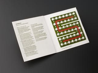 Packet of combined contraceptive pills