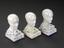 Earthenware phrenological bust (phrenological heads)