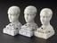 Earthenware phrenological bust (phrenological heads)