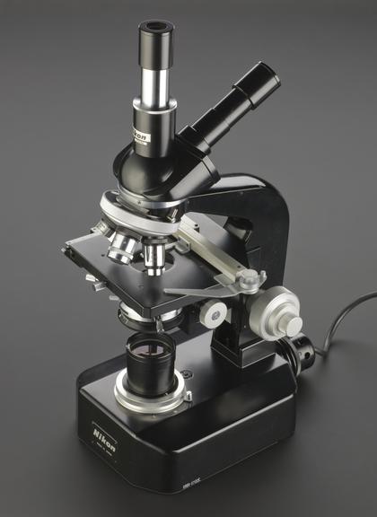 Microscope, 'Nikon L-Ke', with binocular eyepiece