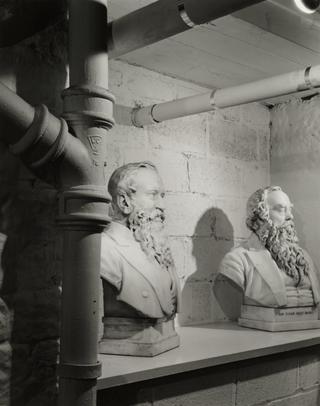 Bust of Sir Titus Salt & Sir Isaac Holden, Salt's Mill, Saltaire