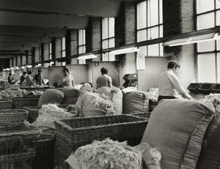 Wool Sorting at Lower Holme Mills, Baildon