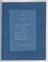 Contents page of 'Photographs of British Algae: Cyanotype