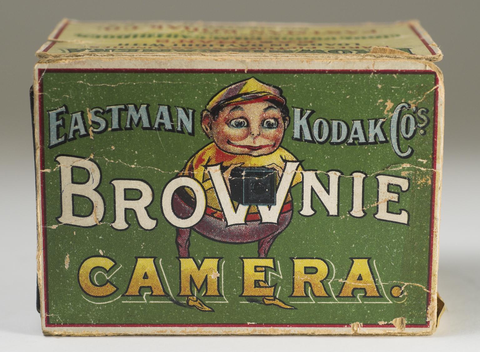Packaging for the No 1 Brownie Model B camera