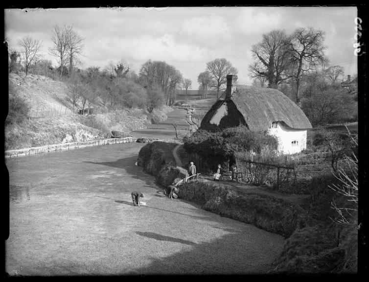 Cress-gathering in Letcombe Bassett