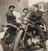 Teenagers with motorbikes
