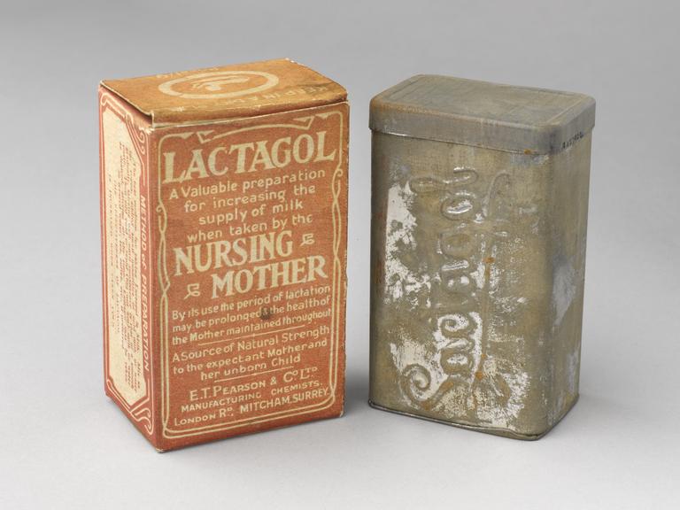 Carton of 'Lactagol', London, England, 1920-1955