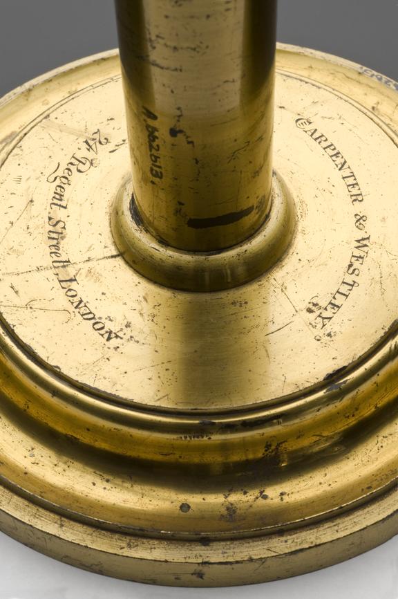 Magnifying glass on telescopic stand, England, c. 1835-1914 | Science ...