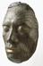 Plaster cast of the face of a man from the Arawa tribe