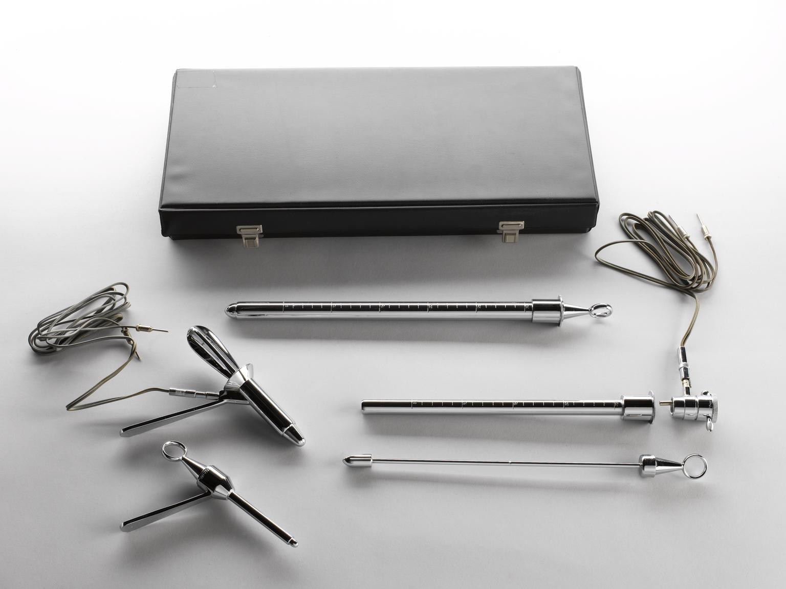 Protoscopy Set Sigmoidoscope and proctoscope set, London, England, 1979 | Science ...