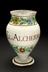 Italian pharmacy vase, early C19 polychrome, perhaps Ligurian