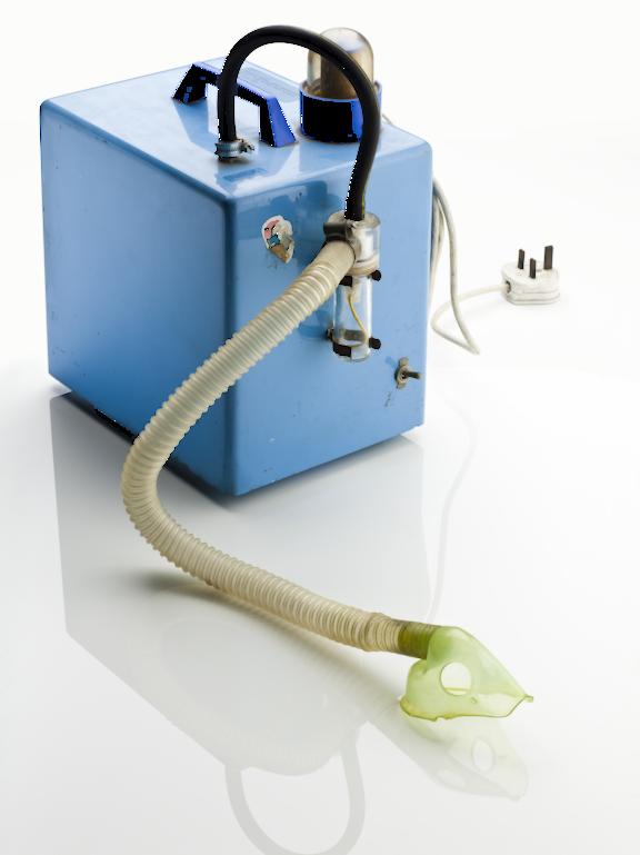 Nebuliser used to treat chronic asthma in children