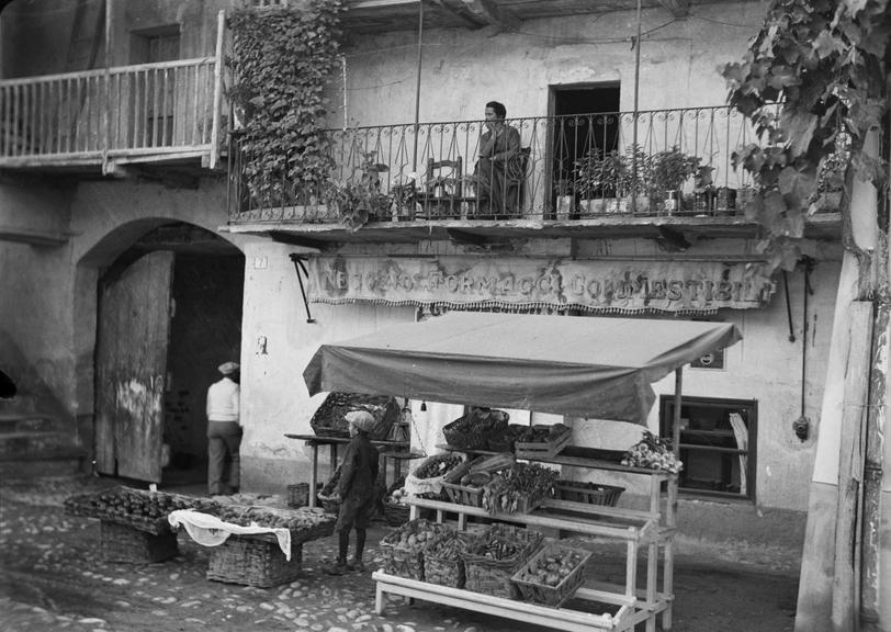 Italian market stall