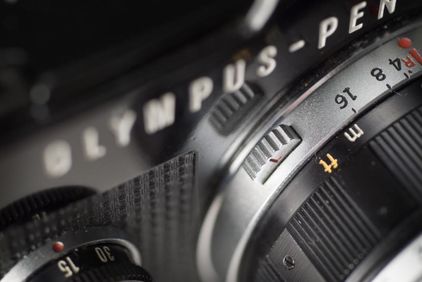 Olympus Pen F camera